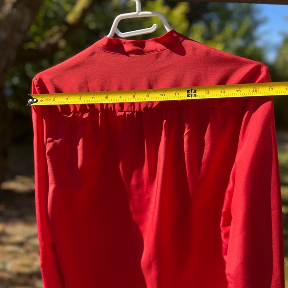 Vintage high-neck blouse - Picture 3 of 6